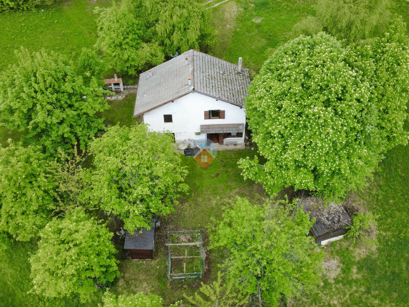 Brentonico - porzione di casa bifamiliare con 1.500mq di terreno