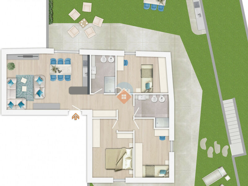 Quadrilocale in Nuovo Complesso Residenziale a Nogaredo
